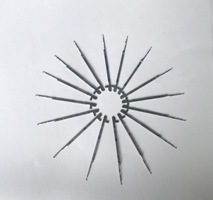 Aguja de Tejedora Plana Industrial de Aleación de Aluminio Feijian Vosaspec 80.75YC para Repuestos de Tejedora Automática Computarizada - Product Image 3