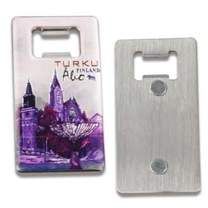 Imán de Refrigerador con Diseño Personalizado, Recuerdo Turístico, Abridor de Botellas, Resina Epoxi, Souvenir de Helsinki, Finlandia - Product Image 5