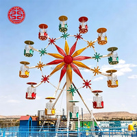 Atracciones de Parque de Diversiones, Mini Rueda de la Fortuna de 20 Asientos en Venta, Rueda de la Fortuna para Adultos, Rueda de la Fortuna Comercial