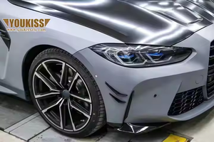 <span class=keywords><strong>UKISS</strong></span> Hot Selling für BMW 4er G22 Upgrade M4 G82 Karosserie-Kits Neuer Zustand Stoßstangen-Seitenrock-Kühlergrill-Auspuff-Heck diffusor - Product Image 4
