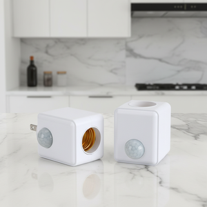 Support de lampe PIR E27 avec interrupteur intelligent à temporisation intégré pour couloir d'hôtel, <span class=keywords><strong>allée</strong></span> et usage domestique - Product Image 3