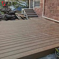 Résistant aux UV Extérieur Composite Decking Bois Plastique WPC Balcon Plancher Terrasse Plancher Decking