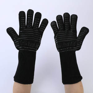 Gants résistants à la chaleur bon marché pour la fabrication de bonbons, Gants de <span class=keywords><strong>cuisine</strong></span> en silicone pour barbecue - Product Image 2
