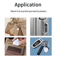 Traqueur d'articles intelligent Find My Locator certifié de haute qualité avec prise en charge sans fil RF et WiFi à distance