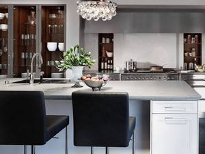 Meubles de <span class=keywords><strong>cuisine</strong></span> modulaires de luxe modernes en bois massif, étanches, <span class=keywords><strong>pour</strong></span> appartement et salle à manger, avec garantie de 3 ans sur les accessoires. - Product Image 2