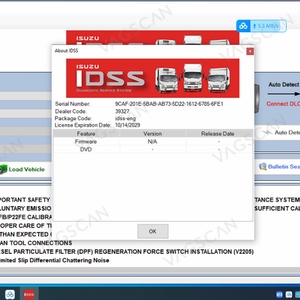 2025 รุ่นใหม่สำหรับ ISUZU IDSS MX2-T พร้อม E-IDSS สำหรับรถขุดอุตสาหกรรม และ G-IDSS สำหรับเครื่องมือวินิจฉัยรถบรรทุกและรถบัส และซอฟต์แวร์ปี 2025 - Product Image 5