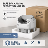 Bac à litière intelligent désodorisant pour chat avec capteur multiple, rappel de remplissage, grande capacité, module de pulvérisation détachable, OEM ODM
