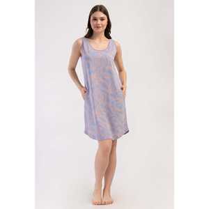 Vestido corto elegante de talla grande para mujer, con cuello redondo, falda amplia, bolsillos ovalados y diseño drapeado, ideal para el día o la discoteca, talla única. - Product Image 4