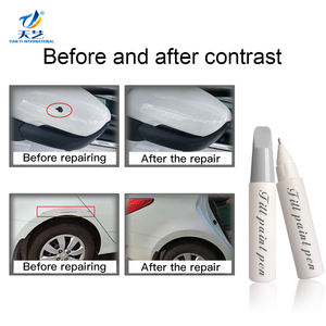 <span class=keywords><strong>Stylo</strong></span> de réparation de rayures, flacon vide de marqueur avec pointe métallique et pinceau, <span class=keywords><strong>stylo</strong></span> rechargeable automatique pour <span class=keywords><strong>voiture</strong></span> - Product Image 4