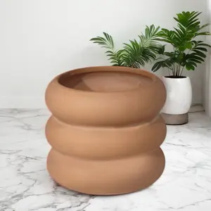 Nordic Personality Round Indoor Flowerpot Eco-Friendly Plant Potted For Indoor Use