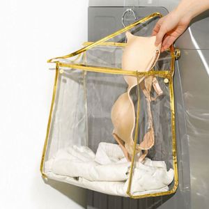 Organisateur pliable imperméable en TPU avec poignée suspendue pour le rangement de produits de beauté, de maquillage, de chaussures et de cosmétiques, de soins de la peau, de vêtements, sacs de rangement pour le nettoyage - Product Image 4