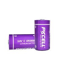 Batterie au lithium Chlorure de thionyle de lithium 3,6v Taille C Er26500 8500mah Emballage en plateau à bulles CE ou OEM