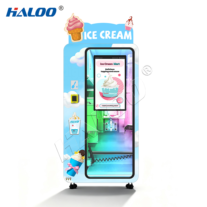 solar powered ice vending machine