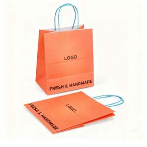 Sac cadeau en papier d'emballage pour vêtements cosmétiques avec impression couleur luxueuse et logo personnalisé - Product Image 1