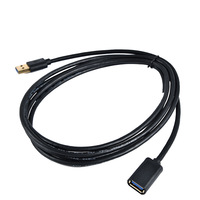 Kabel Ekstensi USB 3.0 Kabel Ekstensi Cepat Kabel Transfer Data 0.5/1/1.5/2/3M untuk Smart TV XBox One SSD PC Laptop