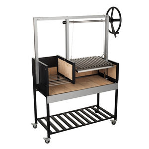 HDL24 Parrilla <span class=keywords><strong>Argentina</strong></span> Independiente de Carbón con Asador, Barbacoa Brasero - Product Image 1