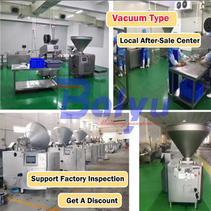 Machine à saucisses sous vide Baiyu pour machine à saucisses et boulettes <span class=keywords><strong>de</strong></span> viande, 2 en 1 - Product Image 3