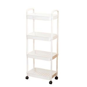 Multi-layer Household <b>Storage</b> <b>Rack</b> Wheeled Trolley Bathroom <b>Storage</b> <b>Rack</b> Living Room Floor Rolling Snack <b>Storage</b> <b>Rack</b> - Product Image 3