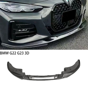 Alerón Delantero de Fibra de Carbono Estilo 3D para BMW Serie 4 G22 Coupé/G23 Convertible 2020-2025 - Product Image 1