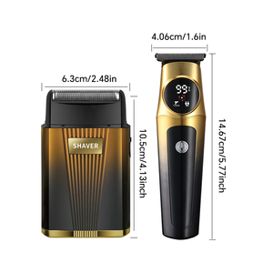 Professional 2-in-1 Salon Hair Clippers and Trimmers & USB Powered for Household Hotel Use Popular Reciprocating <b>Shaver</b> - Product Image 4