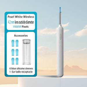Outil de retrait de cire d'oreille visuel intelligent sans fil Module endoscope de stock Nettoyeur d'oreille Caméra de sécurité Outil de cuillère d'oreille sans fil - Product Image 3