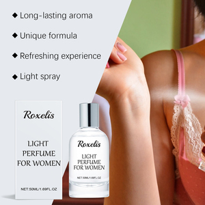 Perfume Ligero en Spray para <span class=keywords><strong>Mujer</strong></span> Roxelis, Fragancia Ligera y Elegante, Natural y Duradera, Perfecto para Citas, Perfume Portátil - Product Image 2