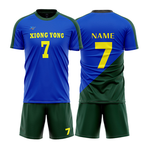 Conjunto de Camiseta de Fútbol Personalizada con Transferencia Térmica, Transpirable y de Secado Rápido, con Impresión de Logotipo, Nombre y Número, Uniforme de Entrenamiento y Partido de <span class=keywords><strong>Equipo</strong></span>, Manga Corta - Product Image 5