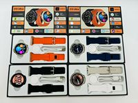Montre connectée Z13Ultra - Appels vocaux, écran de 1,52 pouce, surveillance de la fréquence cardiaque et de l'oxygène, et notifications de messages