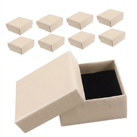Boîte cadeau écologique biodégradable pour bougies et diffuseurs faits à la main avec impression quadricolore sur papier kraft et pelliculage mat