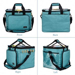 Free sample Folding Waterproof Large Capacity <b>Crochet</b> Tote Carrying <b>Bag</b> Travel Yarn Knitting <b>Storage</b> <b>Bag</b> - Product Image 3