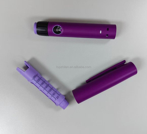 Multifunctional Disposable <b>Plastic</b> Insulin Pen 60IU 3ml Cartridge Compatible Single Use Pen Injector Adjustable Dose Scale - Product Image 2