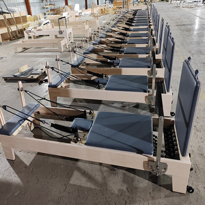 Equipo de Entrenamiento de Pilates para el Core, Juego Completo, Logotipo Personalizado, Reformer de Pilates de Madera de Arce con Patas de Madera Desmontables, Duradero - Product Image 5