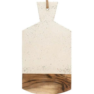 เขียงไม้ไผ่ทรงสี่เหลี่ยมทำด้วยมือหนา12มม. ใช้กับเครื่องล้างจานได้อย่างยั่งยืนและทนทาน - Product Image 1