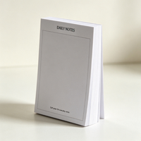 Papier à écrire de haute qualité, lisse, pour la prise de notes quotidiennes, feuilles de mémo personnalisées pour le bureau, papeterie professionnelle, bloc-notes
