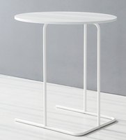 Table basse noire en bois massif, style Vintage, moderne et Vintage, noir