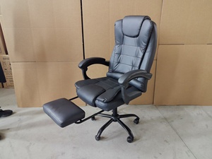 <span class=keywords><strong>Chaise</strong></span> de bureau économique à dossier moyen en cuir marron, <span class=keywords><strong>chaise</strong></span> intelligente pour le bureau - Product Image 5