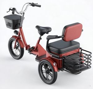 Triciclo Eléctrico Plegable para Adultos, 3 Ruedas, Bicicleta Eléctrica sin Escobillas, 3 Velocidades, Batería de Litio de 16 Pulgadas y 576 Wh, para Transporte de Carga y Desplazamientos - Product Image 4