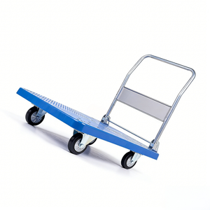 Carretilla de Plataforma Resistente de Fábrica al por Mayor, Carro de Carga Plegable con Ruedas, Capacidad de Carga de 300 kg, Soporte OEM - Product Image 2