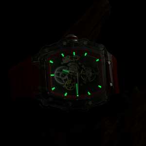 Nouvelle arrivée Montre mécanique automatique pour homme en forme de baril, luxe, étanche, OEM ODM, montres personnalisées - Product Image 4