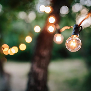 <span class=keywords><strong>Guirnalda</strong></span> de Luces Navideñas de 25 Pies/50 Pies con <span class=keywords><strong>Bombillas</strong></span> Edison G40 Transparentes con Base E12, <span class=keywords><strong>Bombillas</strong></span> Vintage de Bola Transparente para Exteriores, Patio, Decoración Colgante - Product Image 3