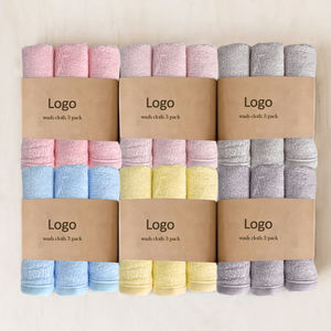 قماش غسيل فائق النعومة مخصص لتعبئة هدايا الأطفال منشفة وجه مجموعة منشفة للطفل للوجه واليدين والجسم - Product Image 3