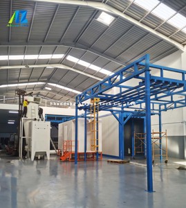 Bán tự động bột lớp phủ dòng, tùy chỉnh bột lớp phủ phun dây chuyền lắp ráp cho khách hàng - Product Image 5