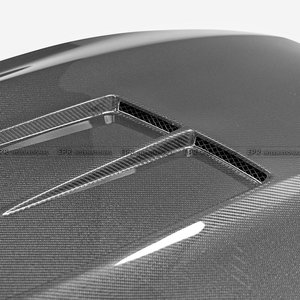 Capó de ventilación de fibra de carbono G70 para Genesis G70 Facelift 2022, tipo EPA2, capó aerodinámico con mejora de disipación de calor. - Product Image 3