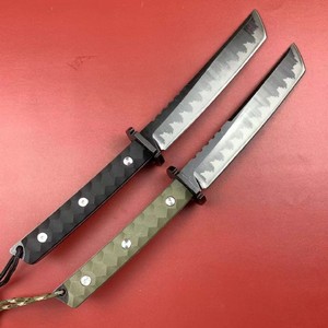 Ghost Tiger personalizable cuchillo de supervivencia mango hoja de acero inoxidable G10 Material <span class=keywords><strong>caza</strong></span> DIY uso Industrial OEM - Product Image 5