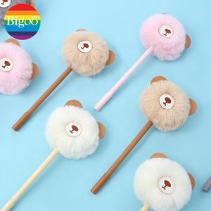 Bolígrafos de tinta de gel estilo kawaii Pompón, repuesto de 2020mm para promoción o regalo, novedad de 0,38 - Product Image 3