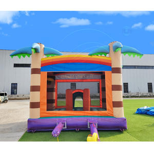 <span class=keywords><strong>Castillo</strong></span> Inflable con Palmeras, <span class=keywords><strong>Castillo</strong></span> Inflable con Temática Tropical para Exteriores - Product Image 2