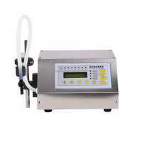 Machine de remplissage de liquides semi-automatique pneumatique de haute précision FGK pour jus/eau/lait/bière, capacité de 2 à 3500 ml, 110 V/220 V