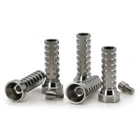 Base en titane pour abutment temporaire composite compatible multi-systèmes pour Nobel Dentium Osstem Straumann Adin