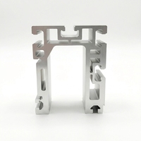 Profilé d'extrusion en alliage d'aluminium à rainure en T modèle ZX21 pour cadre industriel, équipement de routeur CNC, assemblage de machines