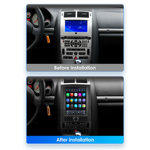 Carupez 9.7Inch Android Xe Stereo Cho Peugeot 407 2004-2011 7862S 8 Lõi Dọc Tesla Phong Cách Chuyển Hướng Đầu Sao Lưu Máy Ảnh GPS - Product Image 2